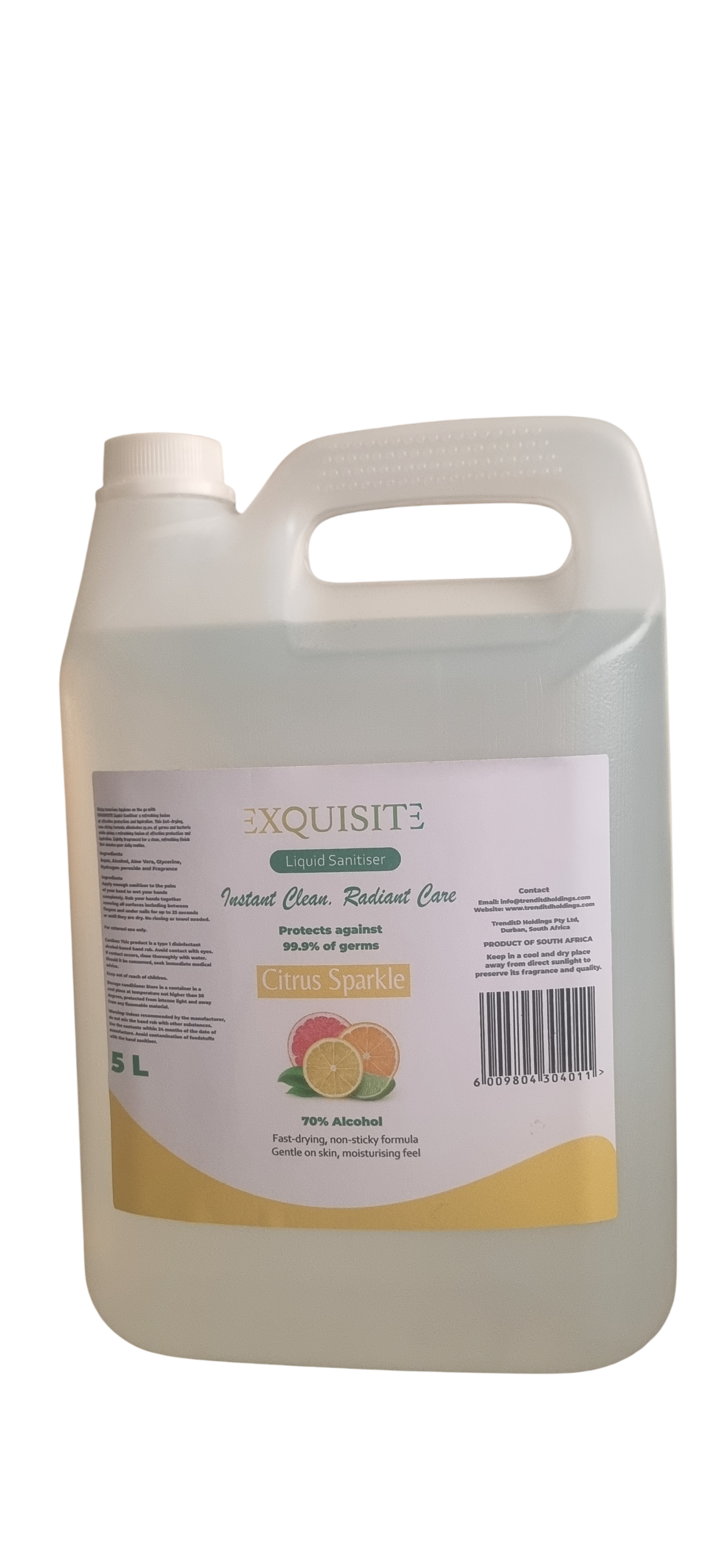 EXQUISITE Liquid Sanitiser _5 LT