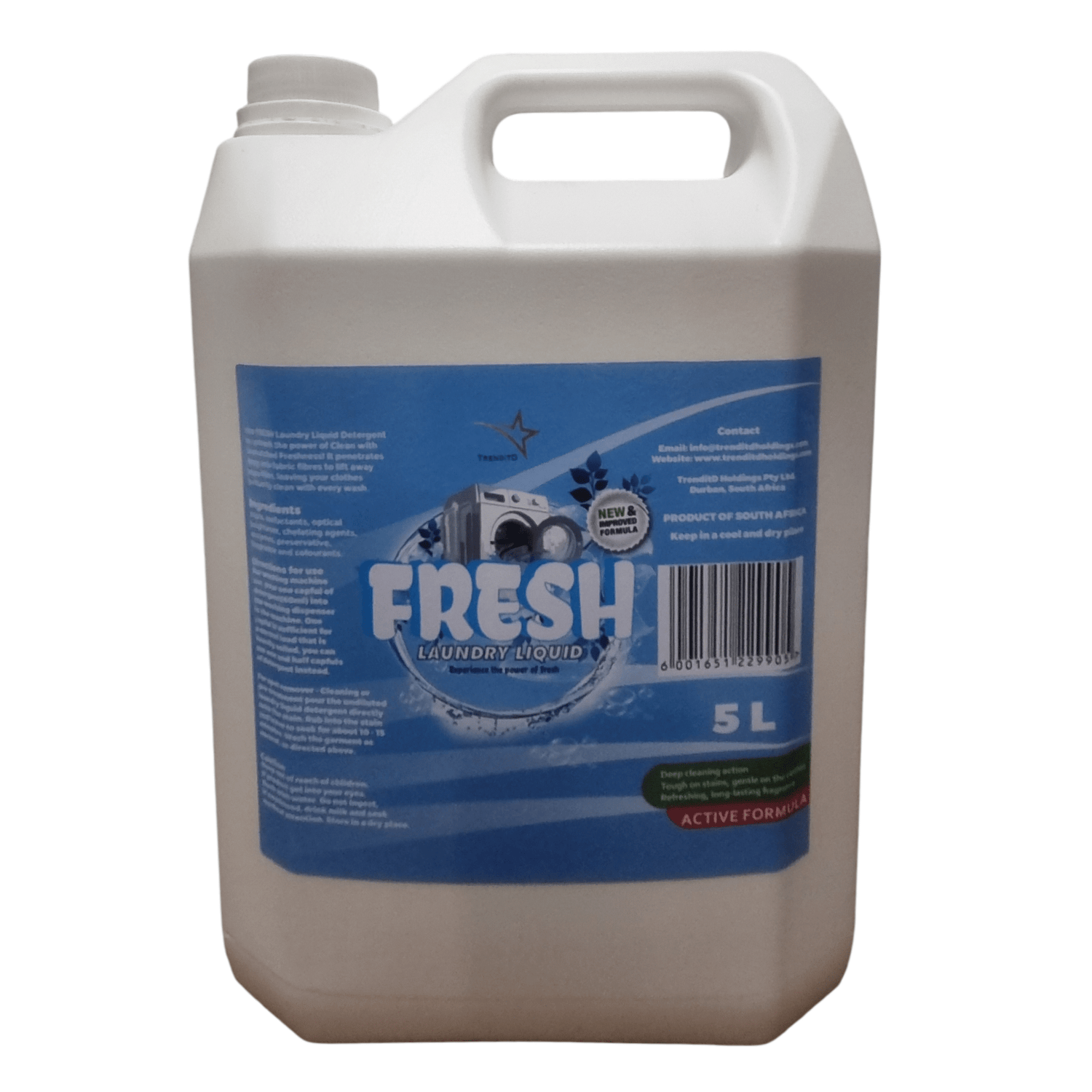 FRESH Auto Laundry Liquid 5LT